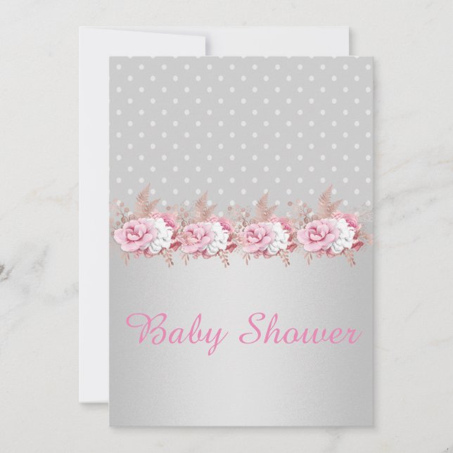 SILVER SPOT BABY SHOWER-INBJUDAN INBJUDNINGAR (Framsida)