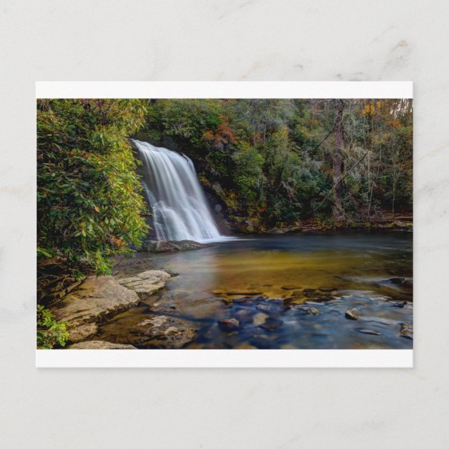 Silver Springa Falls Vykort (Framsida)