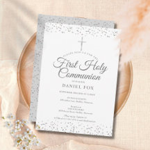 Silver Stardust First Heliga Communion