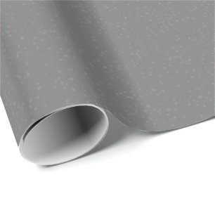Silver Stardust Konfetti Presentpapper