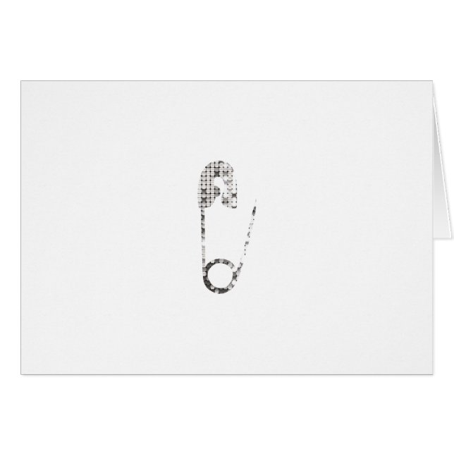 silver-stift hälsningskort (Framsidan Horizontal)