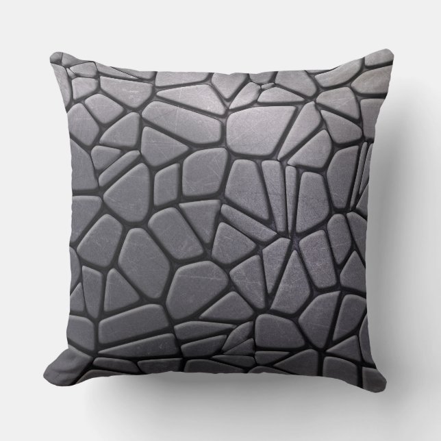 Silver Stone Dekorativ Kuddöverdrag Kudde (Framsida)