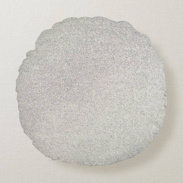 Silver Stone Gary Guld Marble Lila Glitter Rund Kudde (Framsidan)