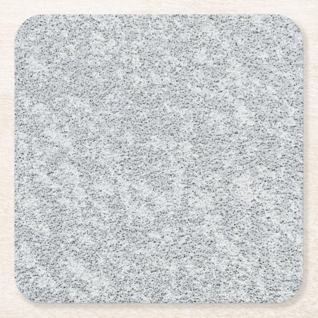 Silver Stone Gary Guld Marble Lila Glitter Underlägg Papper Kvadrat (Framsidan)