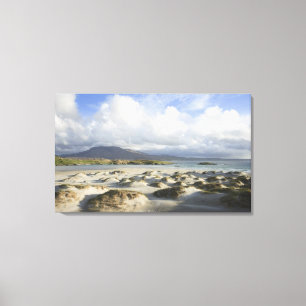 Silver strandar stranden canvastryck