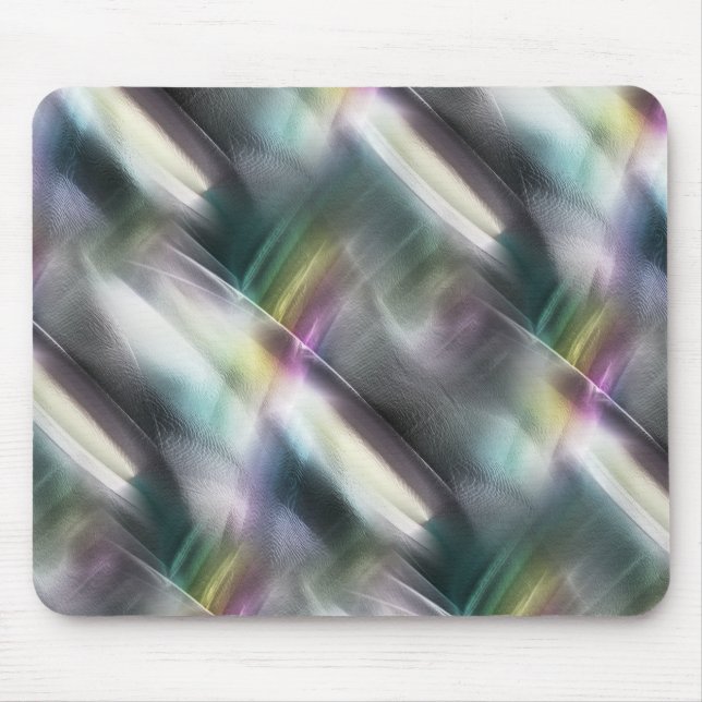 Silver struktur till färg-krom och digitalt råmate musmatta (Framsidan)