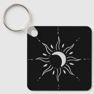 Silver Sun  Nyckelring