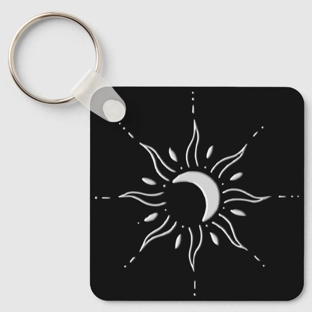 Silver Sun  Nyckelring (Framsida)