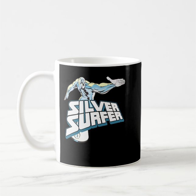 Silver Surfer Essential T Shirt Kaffemugg (Vänster)