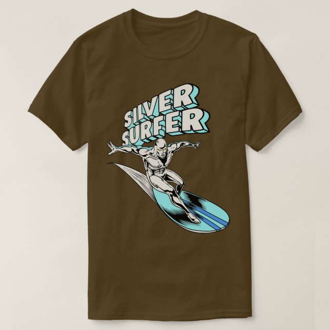 Silver Surfer Kids Hoodie T Shirt (Design framsida)