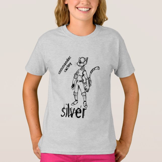 ’Silver’ T-shirt (Framsida)