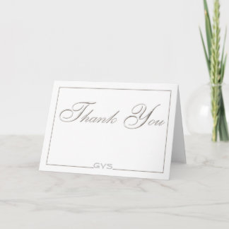 Silver Tack Notecard Kort
