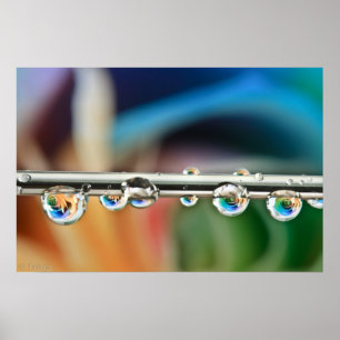 Silver tappar affischen poster