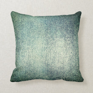 Silver Teal Greenly Grått Cali Metallic Kudde