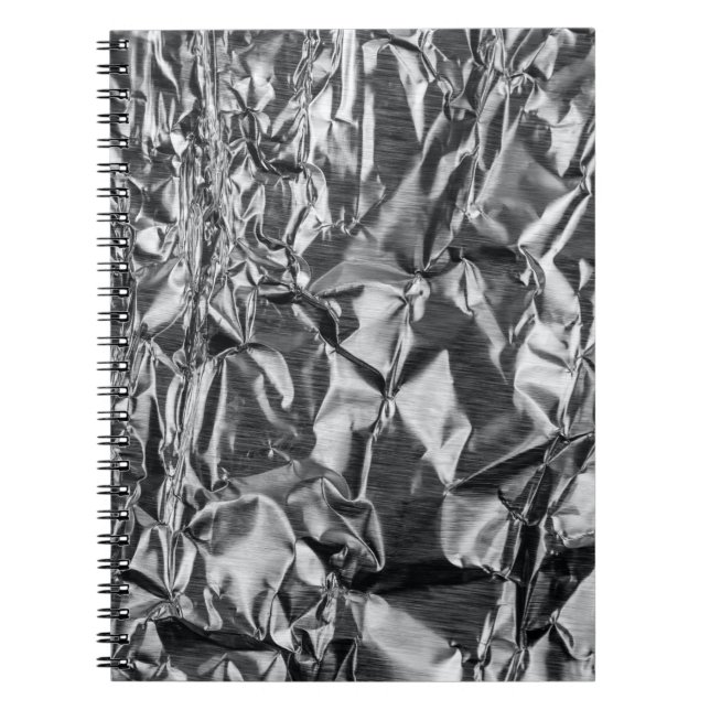 Silver textilier anteckningsbok (Framsidan)