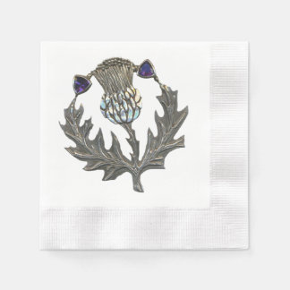 Silver Thistle Papper Napkins Pappersservett