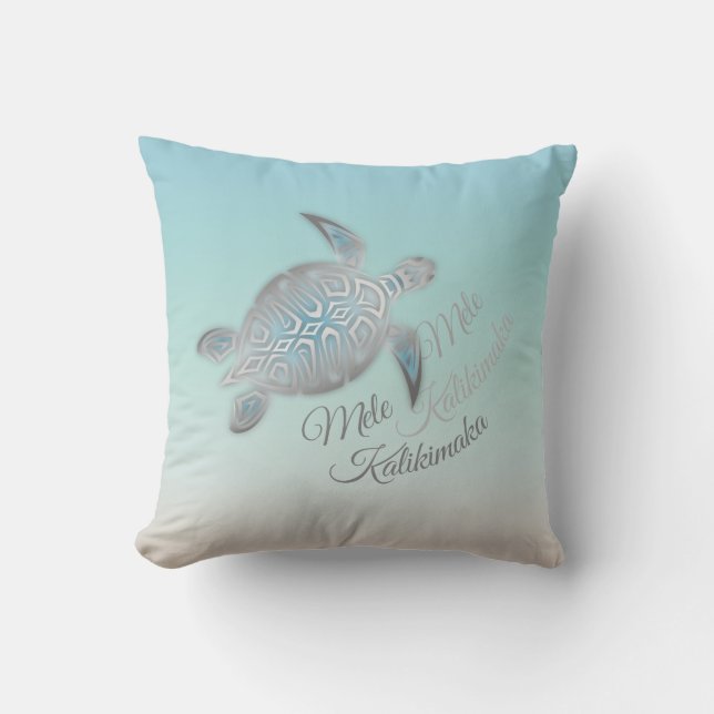 Silver Turtle | Mele Kalikimaka | Kudde (Framsida)