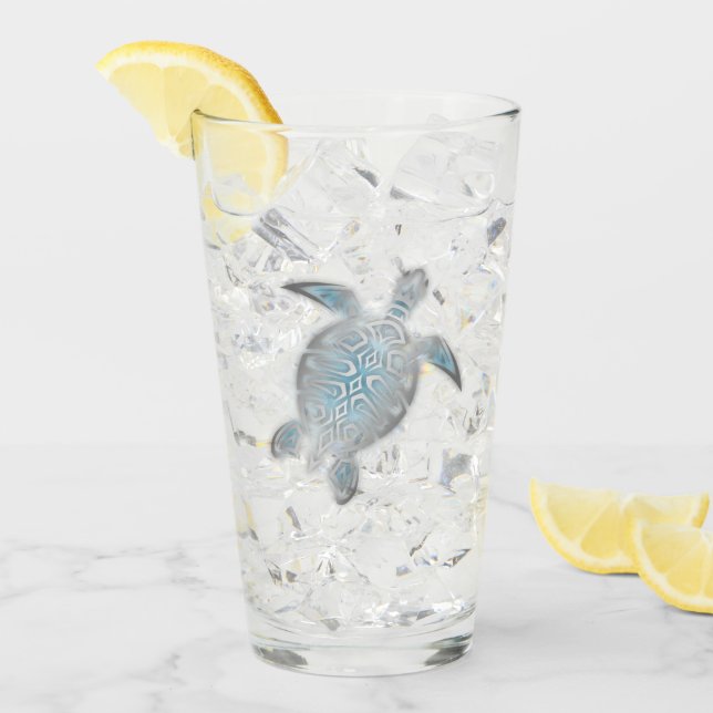 Silver Turtles Glaskopp (Framsida Ice)