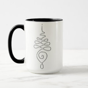 Silver Unalome Mugg