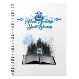 silver vår bibliotek anteckningsbok