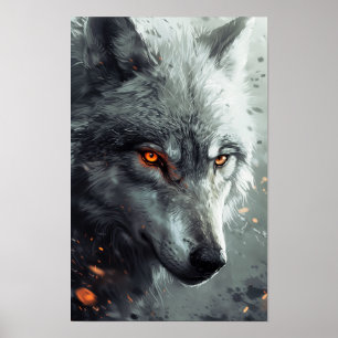 Silver Varg Chaos 1 AR 916 Poster