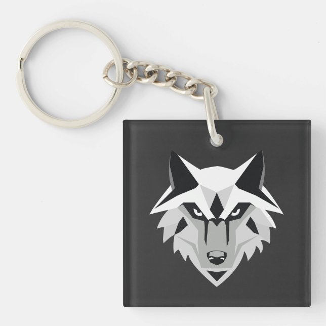 silver varghuvud (Framsidan)