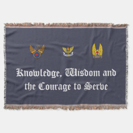 Silver Vingar Throw Blanket Mysfilt