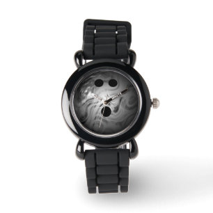 Silver virvlar runt bowlingklotet armbandsur