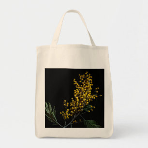 Silver Wattle Flowers Tygkasse