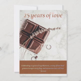 Silver Wedding Anniversary Greeting Card – Celebra Julkort