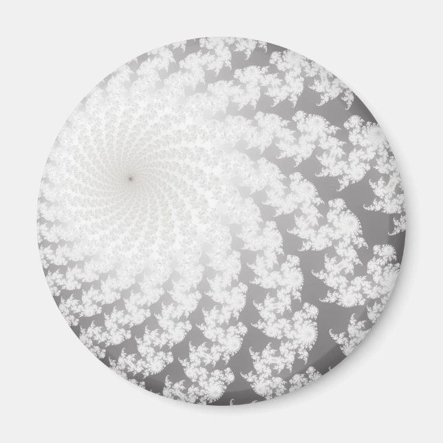 Silver Whirlpool Magnet (Framsidan)