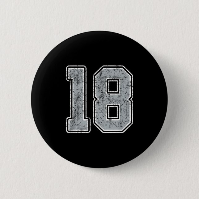 Silver White Number 18 Jersey Player Uniform #18 Knapp (Framsida)