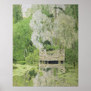 Silver White Willow, 1904 Poster