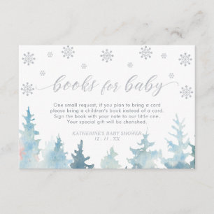 Silver Winter Wonderland Böcker för Baby Bilaga