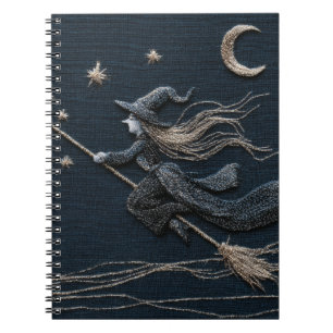Silver Witch Moonlit Himmel bärbar dator Anteckningsbok