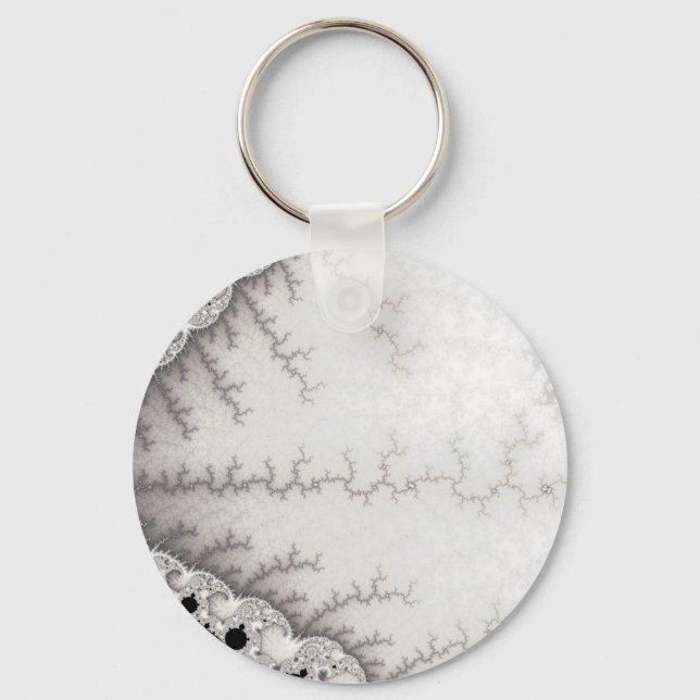 Silver Zigzag Nyckelring (Framsida)