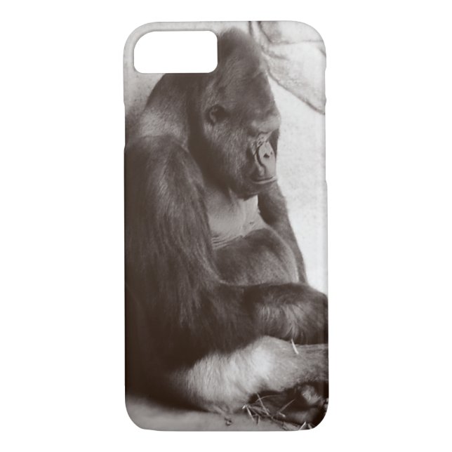 Silverback Case-Mate iPhone Skal (Baksida)