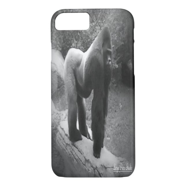 Silverback Gorilla Case-Mate iPhone Skal (Baksida)