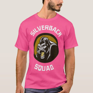 Silverback Gorilla Monkey Squad T Shirt