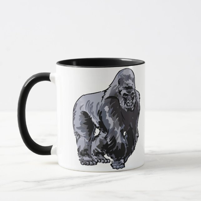 Silverback Gorilla Mugg (Vänster)