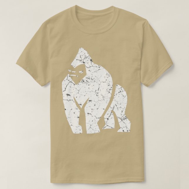 Silverback Gorilla T Shirt (Design framsida)