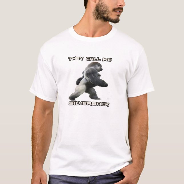 Silverback Gorilla T-Shirt (Framsida)