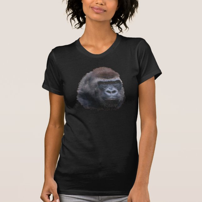 Silverbackgorilla T Shirt (Framsida)