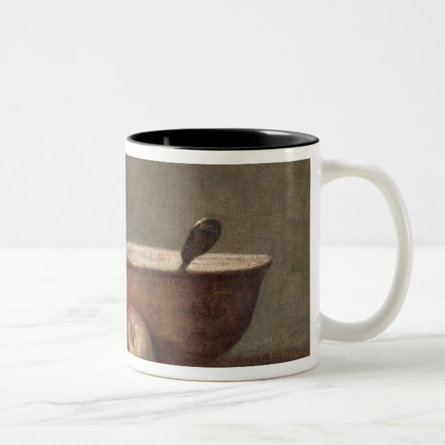 Silverbägaren, c.1768 Två-Tonad mugg (Höger)