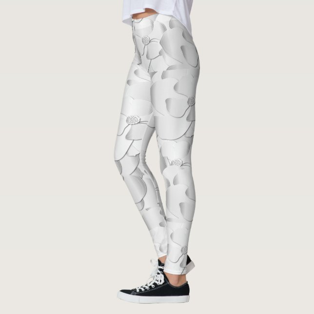 Silverblommar Leggings (Vänster)