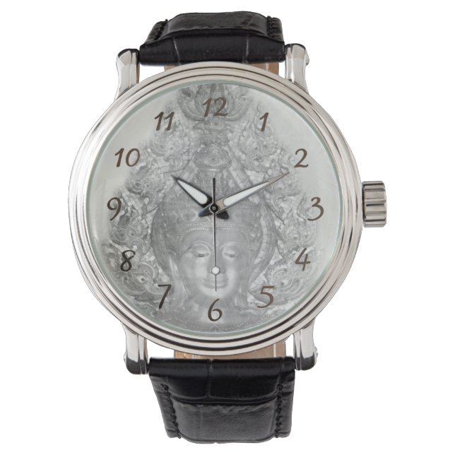 silverbuddha armbandsur (Framsida)