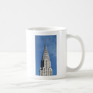 SilverChrysler byggnad Kaffemugg