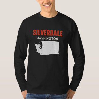 Silverdale Washington USA State America Travel Was T Shirt