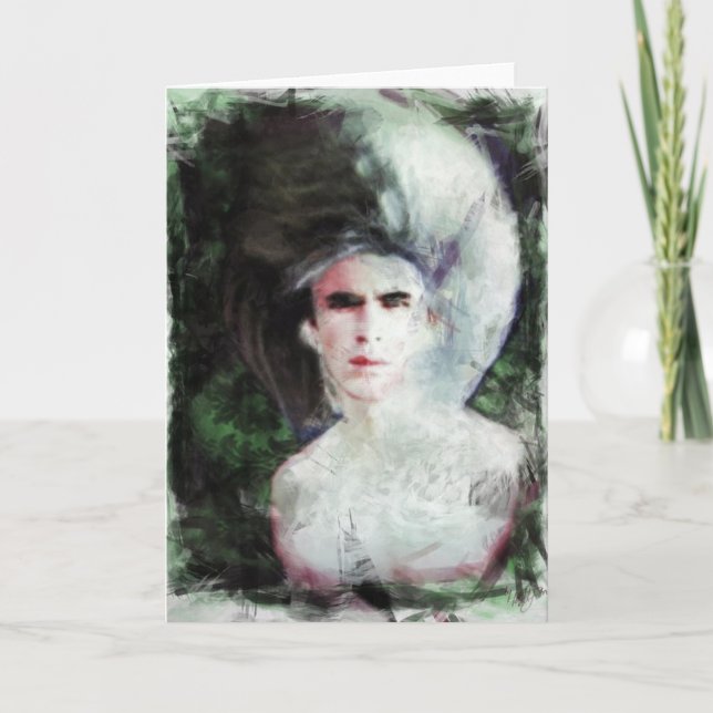 Silverdrottning Helgkort (Framsida)