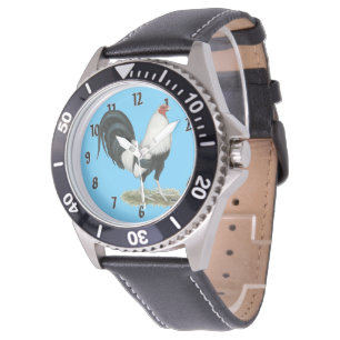 SilverDuckwing Gamecock Armbandsur
